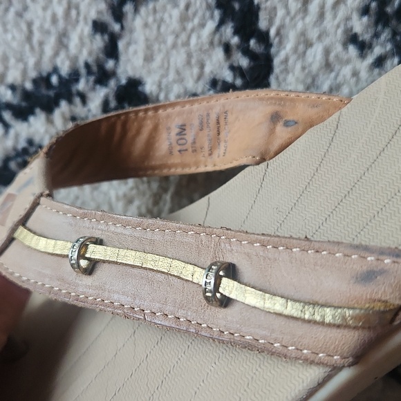 Sperry women's flip flop size 10 - Picture 3 of 4